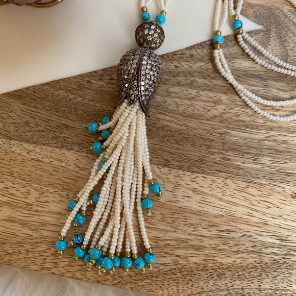 vanessa mooney | moll turquoise necklace - Picture 2 of 3